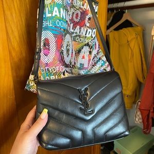 Mini crossbody YSL black bag